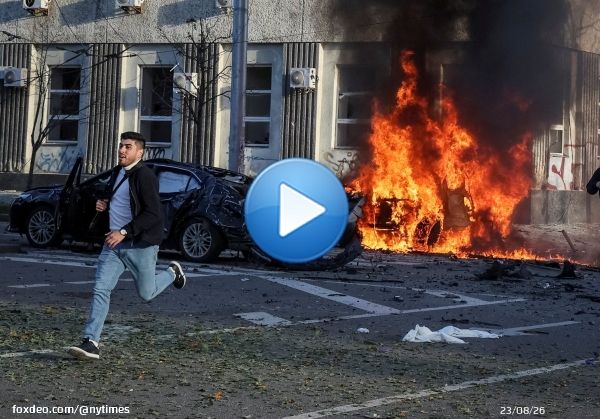 A series of Russian missile strikes against cities across Ukraine hit the heart of Kyiv, the capital, and other areas far from the front line. It was the broadest aerial assault against civilians and critical infrastructure since the early days of the war.