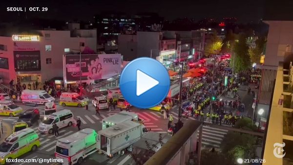 Officials in Seoul said that at least 120 people were dead and 100 others were injured after a stampede in the South Korean capital's popular Itaewon district, where crowds had gathered to celebrate Halloween.  views
