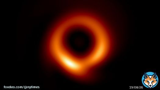 Astronomers in 2019 released the first ever image of a black hole: a reddish, puffy doughnut of light surrounding an empty, dark hole in the center of the giant galaxy M87. But in a new AI-improved image, the doughnut of doom's center is blacker and bigger.