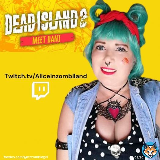 Meet Dani, the headstrong rockabilly brawler, zombie slayer & my cosplay of choice for tonight's stream! I'll be streaming Dead Island 2 from 8pm (NZST) tonight, come say hi!   @PLAION_ANZ @deadislandgame @Twitch_ANZ #DeadIsland #deadisland2&hellllip;