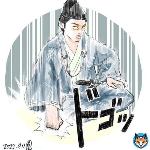 「鎌倉殿の13人」ー苦い盃ー35話絵。 怒れる畠山。いけっっっっ！ #鎌倉殿の13人 #鎌倉絵 #殿絵 #畠山重忠