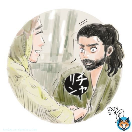 「どうする家康」５話絵。 本多正信と服部半蔵のこのやりとり好き。ずっと見ていたい。松山ケンイチも山田孝之もいい！ #どうする家康 #どうする絵