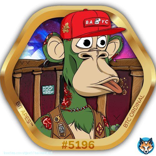 #NewNFTProfilePic NFT by @BitApes_btc hosted to @CarryTheKey collection.  Bitcoin Ordinal #BAYC secured. Pretty happy about this guy.  - Oddball&trade;️ | @CarryTheKey