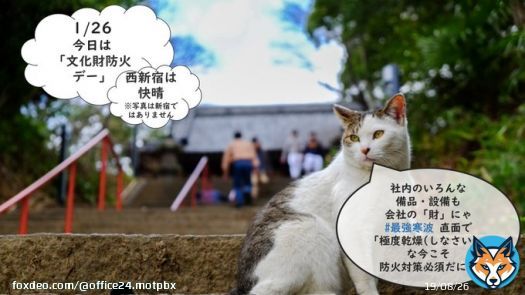 おはよー   #最強寒波 の中  #井の頭線 富士見ヶ丘～吉祥寺間 運転見合わせ な状況が関東でも  そんな中で  #満員電車 に詰められ  #遅刻確定 を詰められるのは いかがなもの  会社側でも テレワークや フレックスタイム制導入で 対策や生産性向上見込めるかも  #企業公式が毎朝地元の天気を言い合う