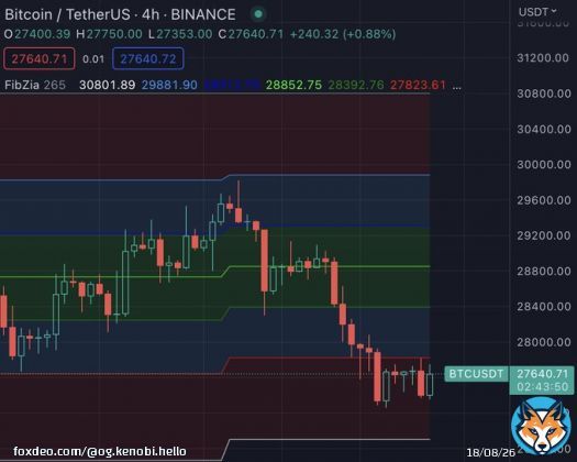 chart update: #BTC looks like it wants to bounce here which is good news since $pepe price has been following bitcoin lately.  #PEPE price holding up and consolidating nicely during this turbulence.  imo, the longer $pepe consolidates, the bigger thepump