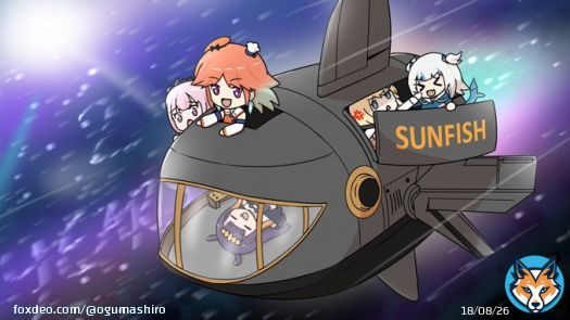 2 years of #holomyth sure zoom by!  onwards to the next one!!  #callillust #ArtsOfAshes #inART #gawrt #ameliaRT