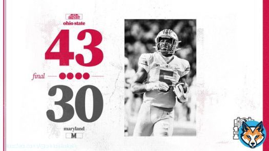 Deeeeep breaths.   Final from College Park. #GoBucks
