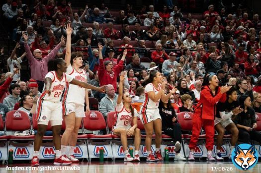 The stage is set for the 2023 Big Ten Tournament!! The Buckeyes are the No. 4 seed and will play in the second game on Friday!  :   #GoBucks