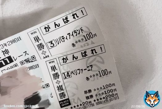 おつかれっした〜〜〜リバティとペリちゃんの応援馬券はちゃっかり買ってました\u2661\u2661何日か余韻に浸れるくらい桜花賞たのしかった(現地組じゃない)んなことより来週は推しのタッチウッドくん､､ 今から緊張。。 #桜花賞 #競馬好きと繋がりたい #皐月賞 #タッチウッド #タッチウッド 笑笑