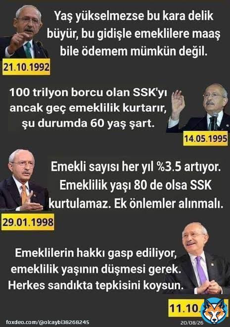Yorumsuz.. Tek bir ger&ccedil;ek var Recep Tayyip Erdoğan  AKP'ye ALLAH RAZI OLSUN  T&uuml;m EYT  #YaşDeğilHAKistiyoruz