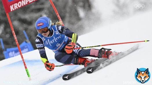 SHE HAS DONE IT! With her rd alpine ski World Cup victory, Mikaela Shiffrin breaks the career wins record for a female athlete. #Kronplatz
