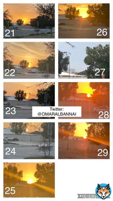 أتوقع لا على سبيل الجزم بأن #ليلة_القدر ما بين: #ليلة_23 و #ليلة_27  كل عام وأنتم بخير ..  ، أراكم دائماً على خير وتقبل الله منا ومنكم صالح الأعمال.  أخوكم: عمر