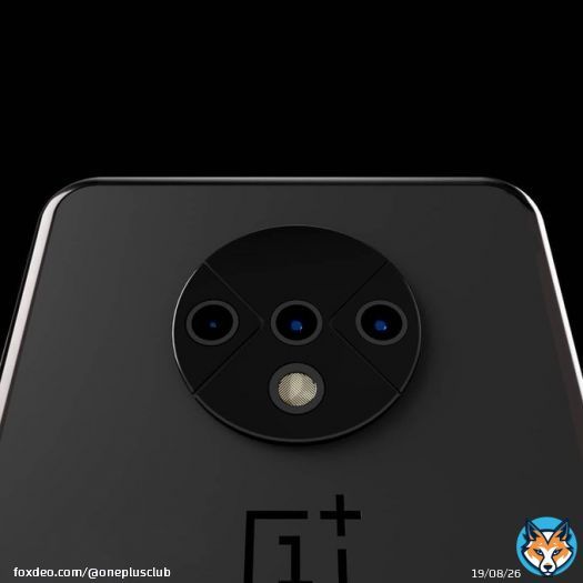 Do you like the #OnePlus7T new rear camera design? New Renders in Matte Black  #OnePlus7Pro #oneplus7 #OnePlus7Series #OxygenOS