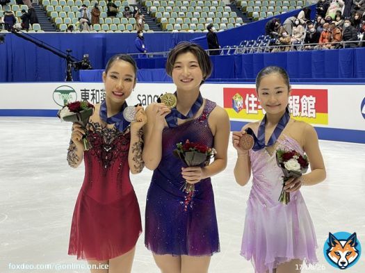 女子 結果 坂本花織選手 三原舞依選手 島田麻央選手  おめでとうございます #figureskate #フジスケ #全日本 #シン・フィギュア #リアルタイム #速報 #スケーターとつながろう