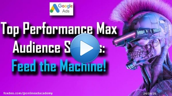 New free training is live: Performance Max Audience Targeting Secrets - how to find the Best Audiences to add to your audience signals   (you can find these in advance to predict what will likely work best)    #performancemax #googleads #ppcchat