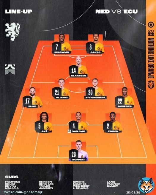 Our ????????????????-???????? for #NEDECU!   #NothingLikeOranje #WorldCup