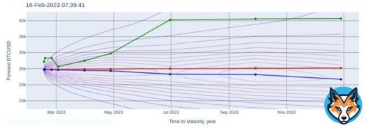 After a brief, sharp move 2d ago #Bitcoin market expects next push before 3MAR. After the move the shape of the upper forward curve experiences certain swing on the short term. The long term vision targeting the level of $45k does not change. Regulatory pressure? #crypto #DeFi