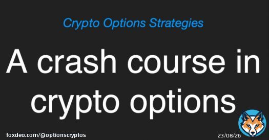 I generate income, while accumulating BTC and ETH.  In any market.  I leverage, without margin. I don&acute;t get REKT.   With Crypto Options.   Now, Crypto Options are not for everyone. Maybe, they're not for you. Or maybe, they are. Who knows  If yyou think they&acute;re for you, check this