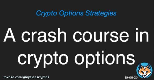 I generate income, while accumulating BTC and ETH.  In any market.  I leverage, without margin. I don&acute;t get REKT.   With Crypto Options.   Now, Crypto Options are not for everyone. Maybe, they're not for you. Or maybe, they are. Who knows  If yyou think they&acute;re for you, check this