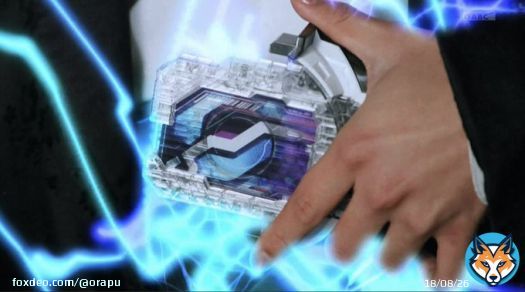鈴木福さんついに夢の仮面ライダーに変身した！！これが仮面ライダーピザか&hellip;(違う #nitiasa  #仮面ライダーギーツ