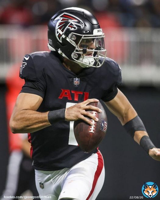 Happy birthday, Marcus!   Three touchdowns to lead the @AtlantaFalcons to an overtime win and first place in the NFC South   #ProDucks