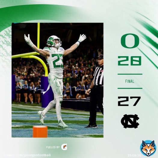 Epic comeback to close out a 10-win season!   #GoDucks x @HolidayBowl