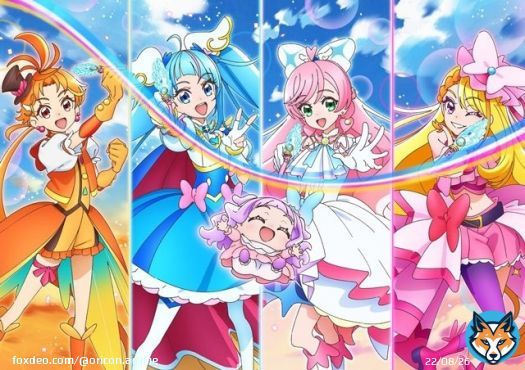 『プリキュア』新作キャラ公開 羽や光モチーフの戦士がズラリ  主人公は'青キュア'！CVは関根明良   キュアスカイ　 キュアプリズム キュアウイング キュアバタフライ  #ひろプリ #precure
