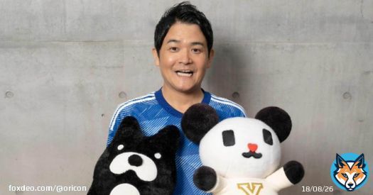 千鳥ノブ、サッカー日本代表を応援！　矢部浩之とW杯盛り上げる「高校のサッカー部で練習してる自分に伝えてやりたい」（写真 全5枚）    #千鳥 #ノブ #テレ朝 #ABEMA #サッカー @NOBCHIDORI