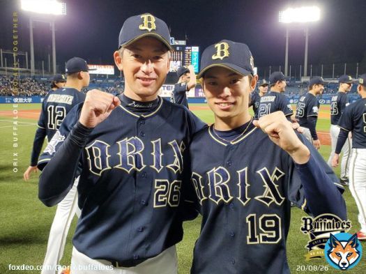 能見さんありがとう！ ラストイヤー日本一になれてよかった！ インスタグラム投稿もチェックしてね   #能見篤史 #山岡泰輔 #SMBC日本シリーズ2022 #日本一 #Bs2022 #buffaloes #baseball #ORIX #プロ野球