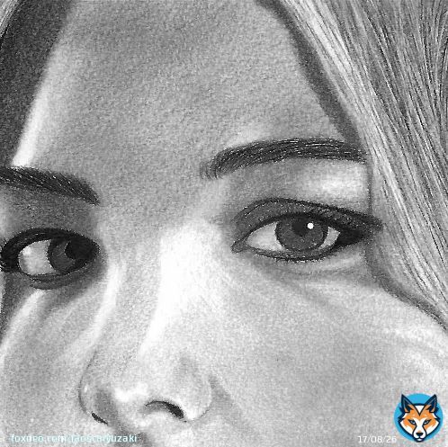 Chlo&euml; Grace Moretz. . . Grafito sobre Canson Mix Media. #portrait #graphite #art #chloegracemoretz
