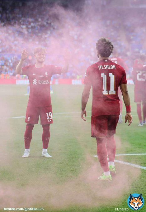 The pharonic king.. #MoSalah #liverpoolvsmancity