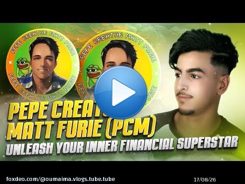 PEPE CREATOR MATT FURIE (PCM) - unleash your inner financial superstar.