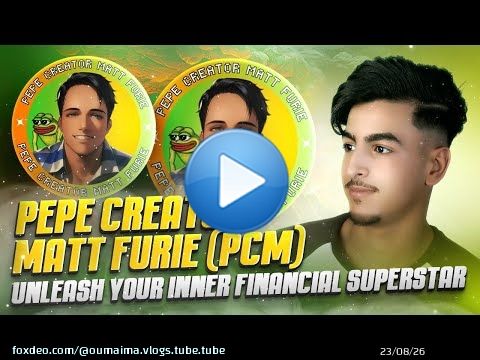 PEPE CREATOR MATT FURIE (PCM) - unleash your inner financial superstar.