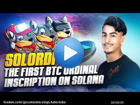 Solordi  - The World's First BTC Ordinal Inscription on Solana - Pioneering Gaming on Solana
