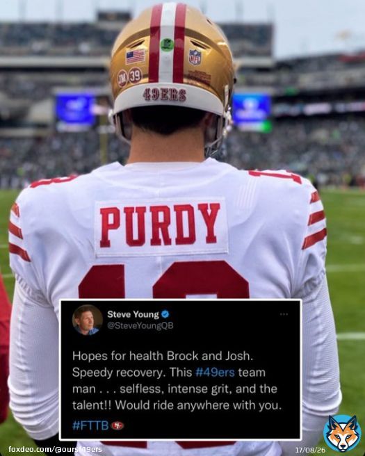 Steve Young is a real one    #49ers || #FTTB