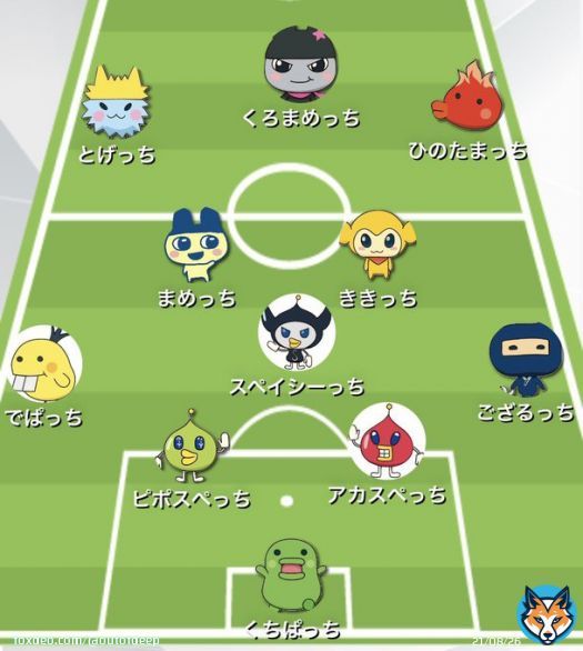 クロアチア線のスタメンすこ  #SAMURAIBLUE&nbsp; モンチッチ ドロリッチ モドリッチ たまごっち