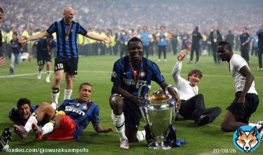 The last time Inter Milan made the Champions League final