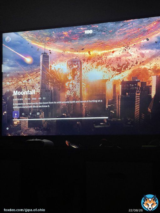 If your a Sci-Fi lover like me, do yourself a favor and go watch #Moonfall on HBOMax. It&rsquo;s amazing!!!!! Yooooooo
