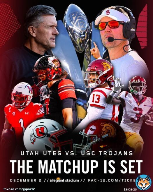 Utes. Trojans. @Vegas. Let's GO!