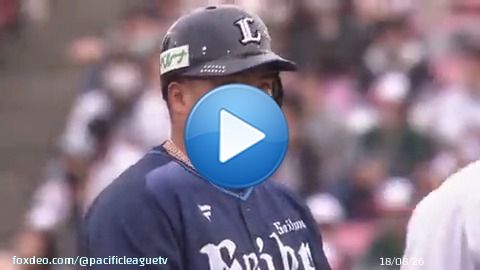 終盤に貴重な追加点 埼玉西武 #山川穂高 選手の右中間を破るタイムリー2ベースヒット  #seibulions @lions_official  ライブ配信はこちら