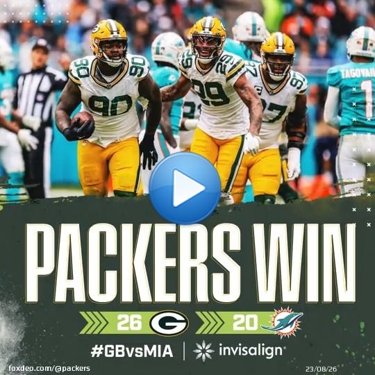 Had ourselves a merry little Christmas!    #GBvsMIA | #GoPackGo