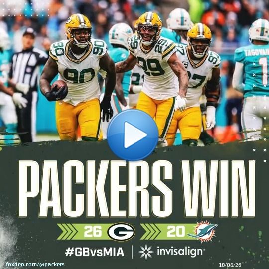 Had ourselves a merry little Christmas!    #GBvsMIA | #GoPackGo