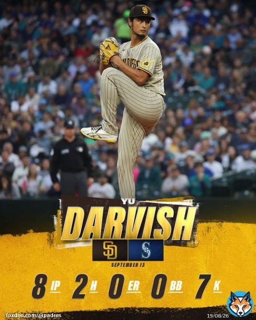 Yu Darvish. That's it. That's the tweet.   #TimeToShine @faridyu