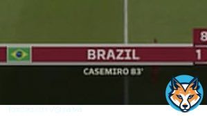 CURIOSIDADE: casemiro &eacute; o primeiro streamer a marcar um gol em uma copa do mundo