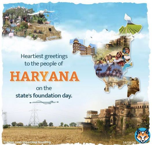 Happy Haryana day  Sports capital of India  #HaryanaDay  #HappyHaryanaDay  @cmohry  @mlkhattar  @OPDhankar