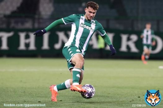 Bilal Mazhar for Panathinaikos this season    16 Appearances  13 Goals 1 Assist  87&rsquo; Minutes per goal 1,127&rsquo; Minutes   Contract until 2024  #scouting #Panathinaikos #Mazhar #YouthLeague #UEFA