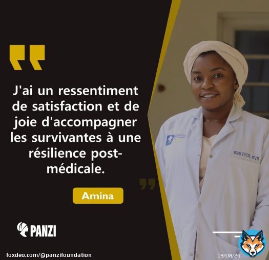 Depuis 2021, Amina accompagne les survivantes du Service #SVS à #Panzi.   Là où le soin médical s’arrête, elle aide à reconstruire l’autonomie et une vie digne.   Soutenez ce chemin vers la résilience :  #16jours #Résilience #SoinsHolistiques