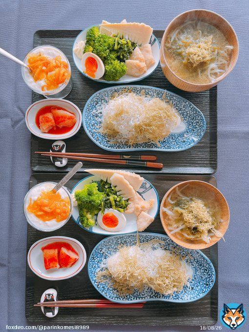 朝ごはんできてます\u266a 今日からマスク解禁日\u2048 街の雰囲気も明るくなりますように #ぱりんこ飯 #週の始まり