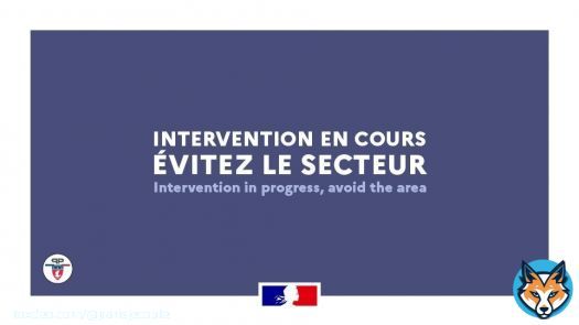 Intervention en cours rue Fresnel à #Paris16. Évitez le secteur.