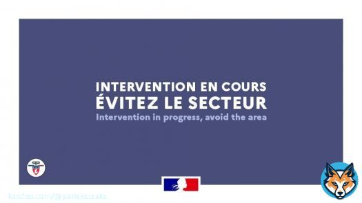 Intervention en cours rue Fresnel à #Paris16. Évitez le secteur.